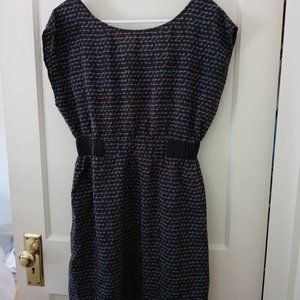 YA Los Angeles Arrow Print Dress with Open Back